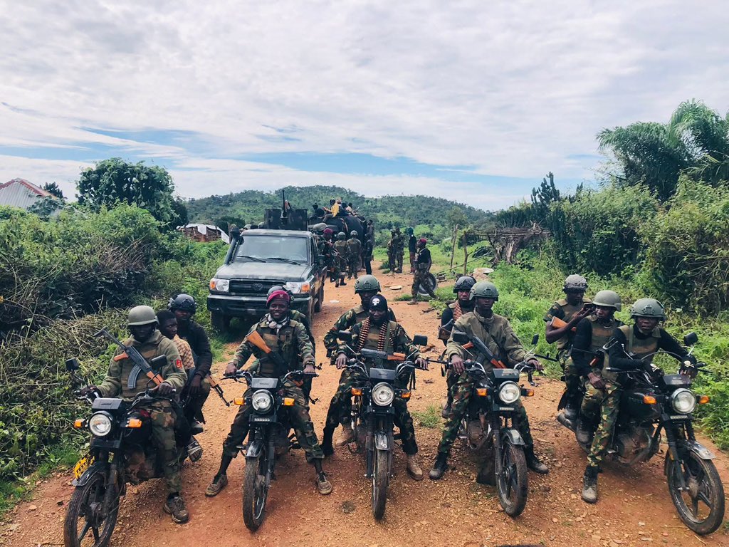 Zamfara residents welcome troops after crushing bandit stronghold 1 military troops nigerian Army