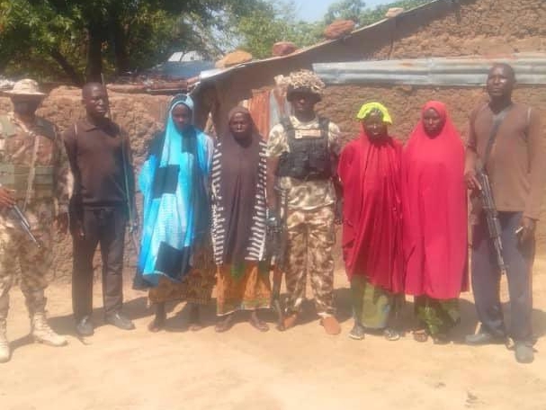 Troops rescue 6 more abductees in Borno as Operation Hadin Kai intensifies search mission 1 Troops rescue 6 more abductees in Borno as Operation Hadin Kai intensifies search mission
