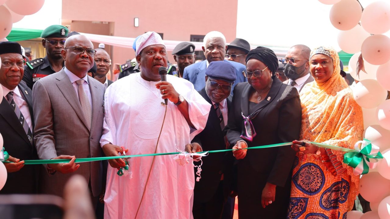 Tinubu: Strong institutions are bedrock of democracy as Wike delivers body of benchers annex