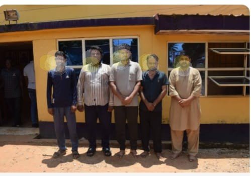 Benue Police arrest 5 Pakistani nationals, recover 35 smartphones in intelligence-led raids 1 Benue Police arrest 5 Pakistani nationals, recover 35 smartphones in intelligence-led raids