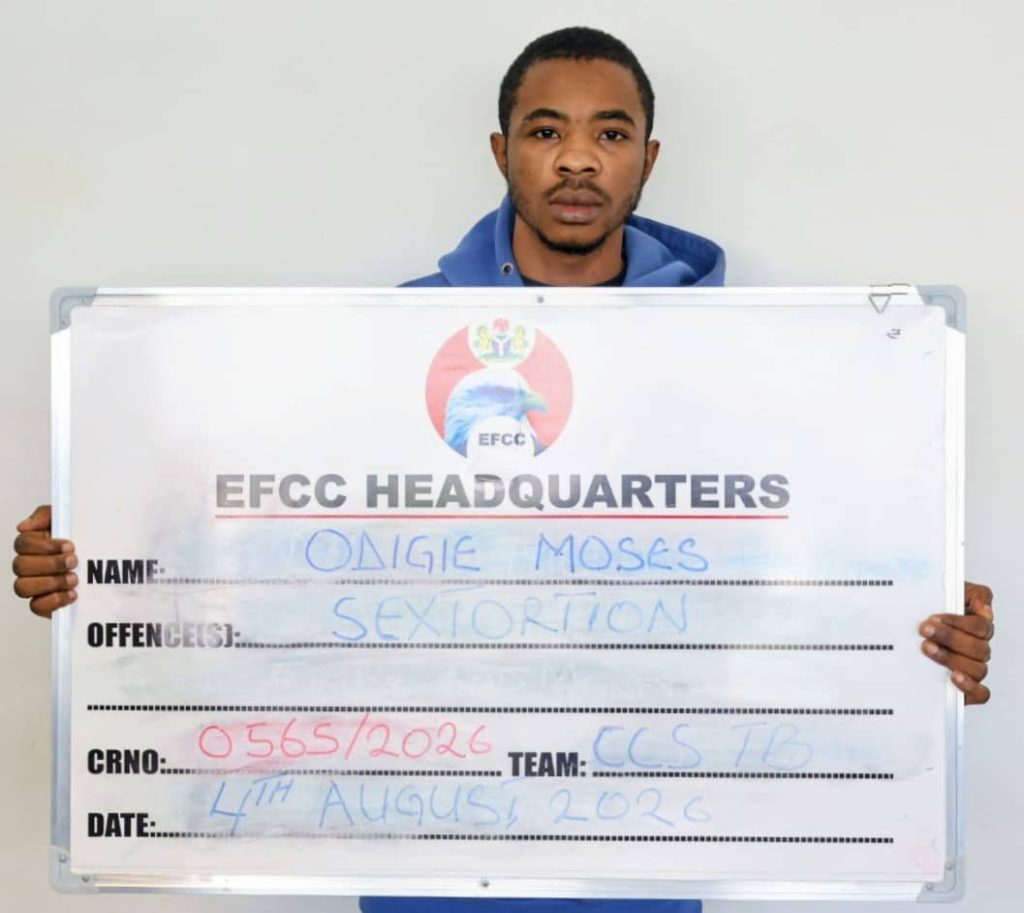 EFCC arrests spiritualist for alleged $1100 sextortion 1 EFCC arrests spiritualist for alleged $1100 sextortion
