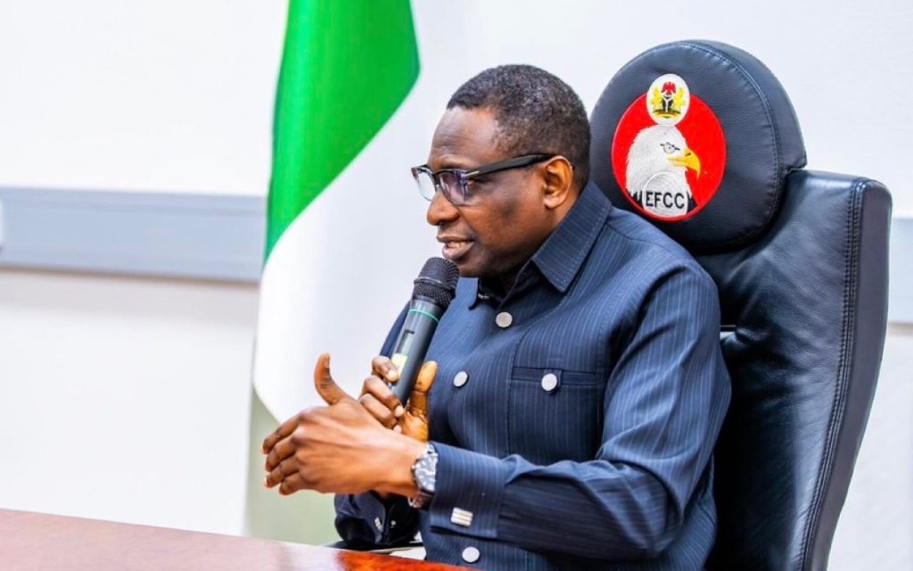 EFCC to NYSC members: Strive to be new breed youths in fight against corruption 1 EFCC Chairman, Ola Olukoyede