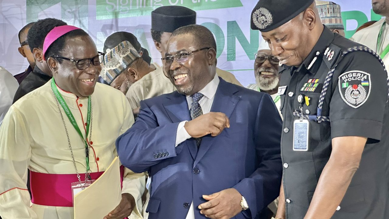 INEC Chairman Urges Political Leaders to Uphold Peace Accord Ahead of 2027 Elections