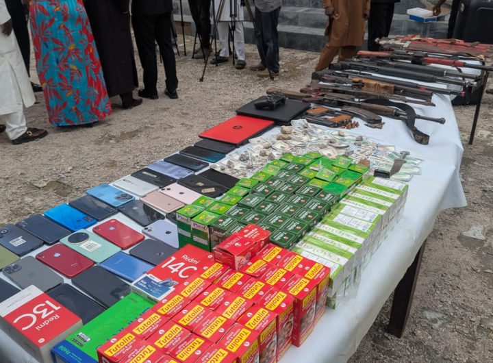 Kaduna police neutralise kidnap kingpin, arrest 16 suspects, recover weapons, ₦69m solar equipment