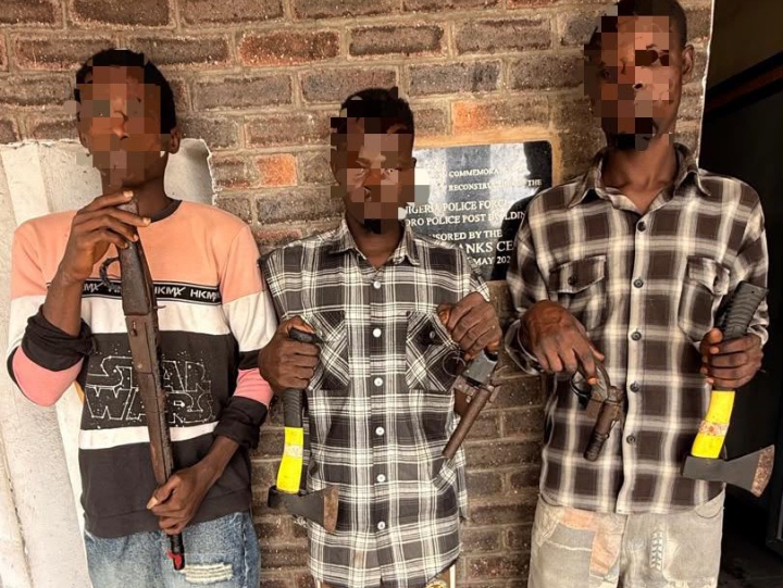 Lagos police arrest 4 armed robbers, cultists, recover 3 pistols in Ajah 1 Lagos police arrest 4 armed robbers, cultists, recover 3 pistols in Ajah