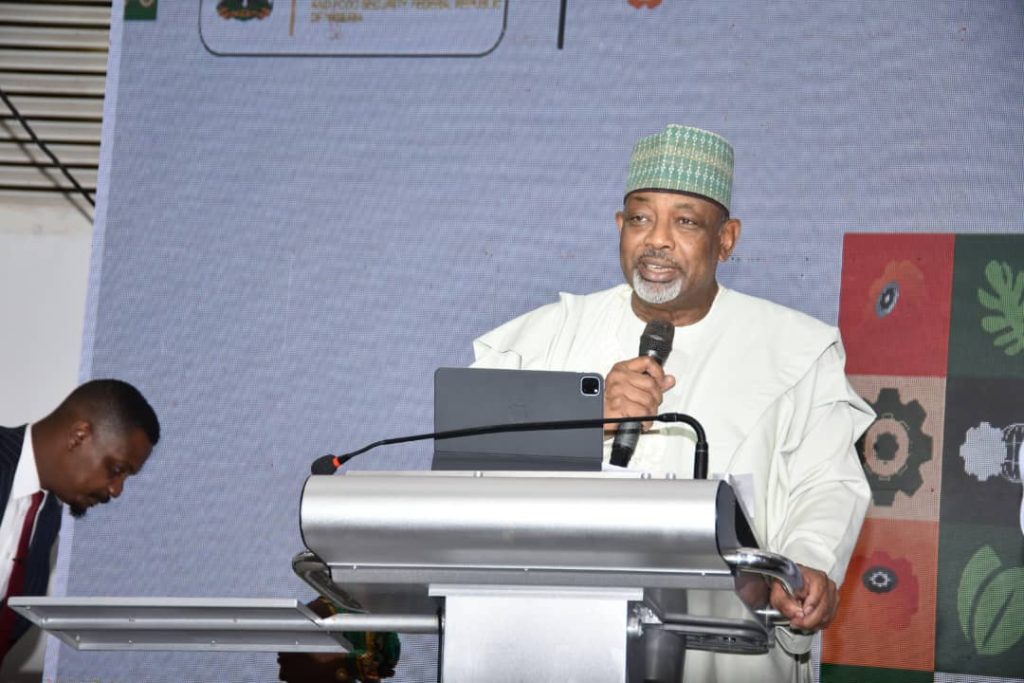Minister of Agriculture and Food Security, Sen. Abubakar Kyari