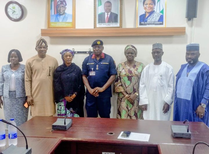 NSCDC CG visits INEC Osun office ahead of governorship election