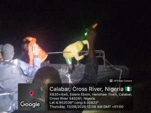 Navy rescues 22 passengers abducted by sea robbers in Akwa Ibom 2 Navy rescues 22 passengers abducted by sea robbers in Akwa Ibom Nigerian Navy has rescued 22 passengers abducted by suspected sea robbers after their boat was hijacked along the Calabar–Oron–Ibaka waterway in Akwa Ibom State. Director of Naval Information, Navy Captain Abiodun Folorunsho, disclosed this in a statement issued to newsmen on Saturday in Abuja Captain Folorunsho said the incident happened on August 11 when the wooden passenger boat, travelling from Henshaw Town Beach in Calabar to Utan Uyata in Ibaka, was intercepted by armed men shortly after passing Enwang Community. He explained that the attackers took control of the boat and abducted the passengers, triggering a coordinated search by personnel of the Navy’s Forward Operating Base (FOB) Ibaka, Operation Delta Safe Sector 4 and the Marine Police. According to him, the operation paid off with the recovery of the hijacked boat and the rescue of 11 passengers who were abandoned by the attackers at Asak-Ikang Creek. Another 11 passengers who escaped during the attack were later located at the Operation Delta Safe Sector 4 command post, bringing the total number of rescued and accounted-for victims to 22. The rescued passengers were taken to the FOB Ibaka Sickbay for medical checks and first aid before arrangements were made to return them safely to Calabar alongside the recovered boat. The Naval spokesman added that no ransom was paid for their release. The successful operation comes against the backdrop of persistent concerns over criminal activities on Nigeria’s waterways, where passenger boats remain a critical means of movement for coastal communities. The swift response also highlights the importance of intelligence sharing and cooperation between security agencies in preventing maritime criminals from turning the waterways into safe havens. He quoted the Flag Officer Commanding, Eastern Naval Command, Rear Admiral Chidozie Okehie, as reaffirming the Navy’s commitment to sustained maritime security operations and stronger collaboration with sister agencies to deny criminals freedom of action on the nation’s waterways. He said the Navy would continue to protect lives, legitimate maritime activities and the wider maritime environment while tackling sea robbery, kidnapping and other forms of maritime criminality.