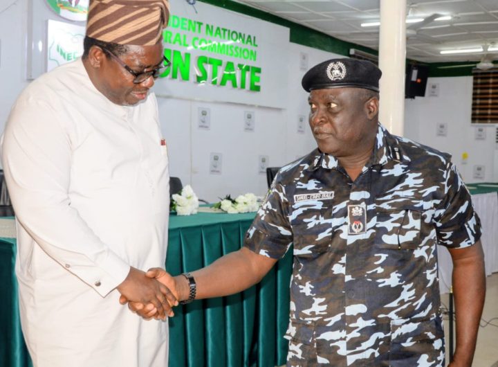 Newly deployed Osun CP pay courtesy visit to INEC Chairman 12 Newly deployed Osun CP pay courtesy visit to INEC Chairman