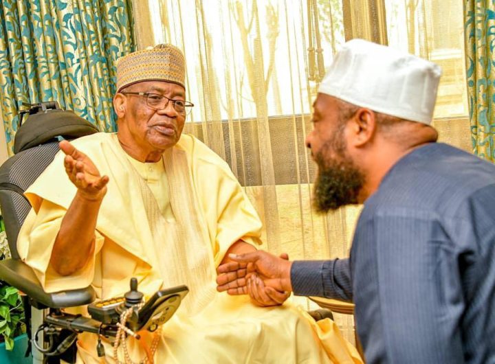 Niger Governor Bago greets IBB babaginda on birthday