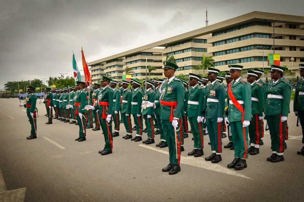 Nigeria honours Benin Republic at 66th Independence Anniversary, Army's silent drill steals show 1 Nigeria honours Benin Republic at 66th Independence Anniversary, Army's silent drill steals show