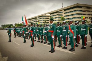 Nigeria honours Benin Republic at 66th Independence Anniversary, Army's silent drill steals show 2 Nigeria honours Benin Republic at 66th Independence Anniversary, Army's silent drill steals show