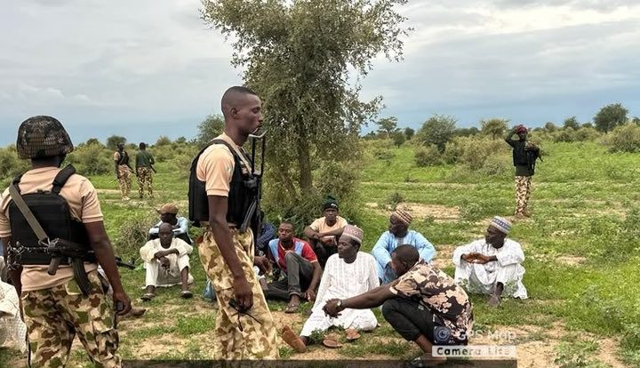 Troops foil terrorist abduction attempt, rescue 31 victims in Borno