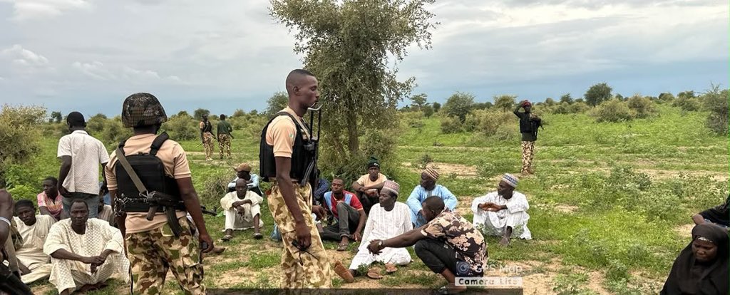 Troops foil terrorist abduction attempt, rescue 31 victims in Borno 1 Troops foil terrorist abduction attempt, rescue 31 victims in Borno