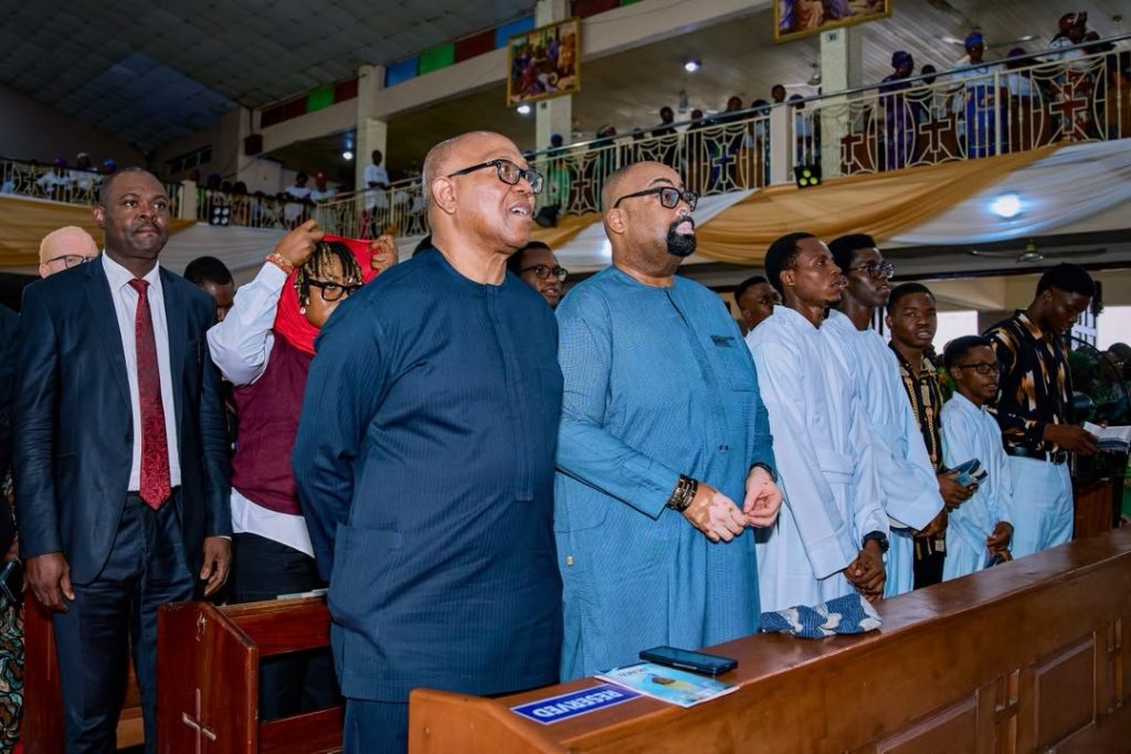 Peter Obi pays tribute to late Archbishop Akubeze, hails his life of service 1 Obi pays tribute to late Archbishop Akubeze,