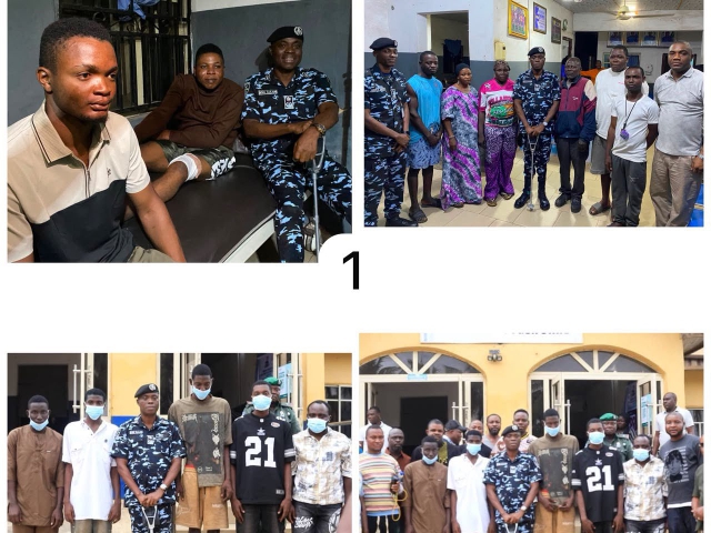 Ogun police rescue 7 kidnap victims, kill 3 suspects, arrest 38 in major crackdown