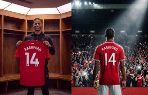 Rashford gets new No.14 shirt as Man United signal fresh faith in forward 2 Rashford gets new No.14 shirt as Man United signal fresh faith in forward