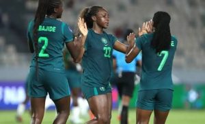 Super Falcons demolish Egypt 6-2, book WAFCON last eight spot 32 Super Falcons beat Egypt