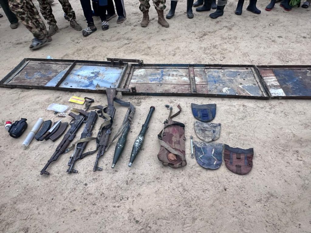 Troops repel ISWAP assault in Borno, recover weapons as terrorists flee 1 Troops repel ISWAP assault in Borno, recover weapons as terrorists flee