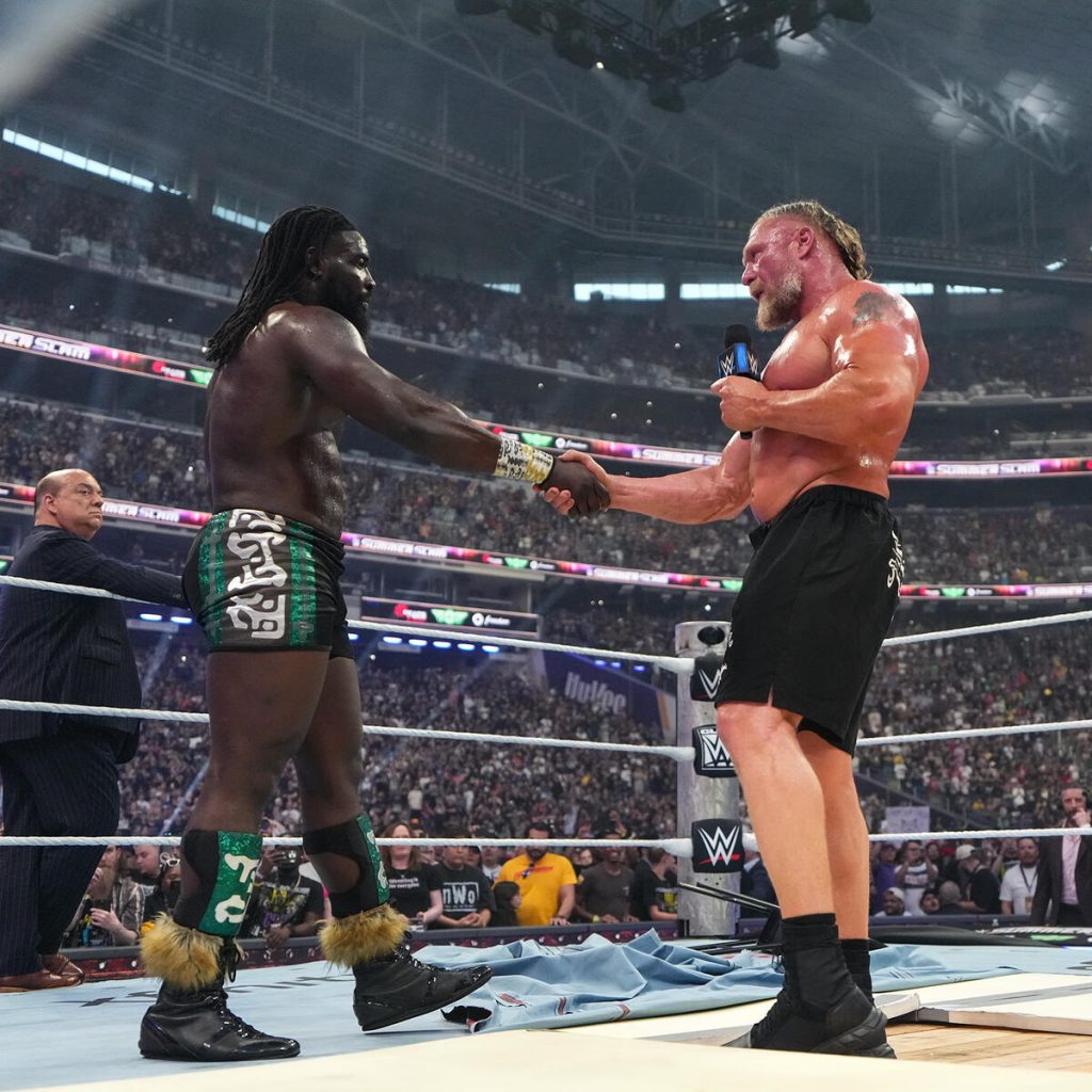 US Mission celebrates Nigerian WWE champion Oba Femi, says America rewards talent and ambition