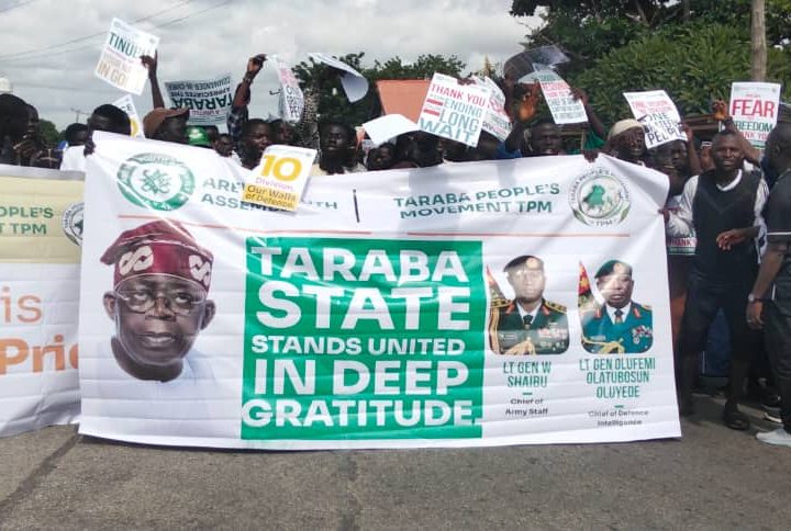 Youths laud Tinubu over establishment of Army Division in Taraba