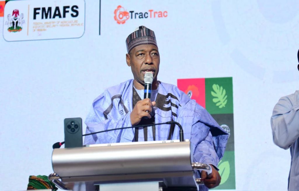 Zulum calls for a shift from tractor ownership to modern agricultural services 1 Zulum calls for a shift from tractor ownership to modern agricultural services